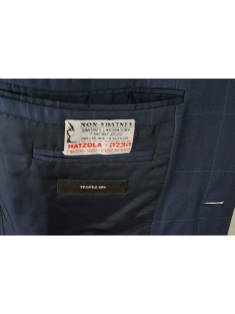 Ermenegildo Zegna Trofeo 600 CURRENT Non Shatnes Milano Silk Blend Jacket 38R